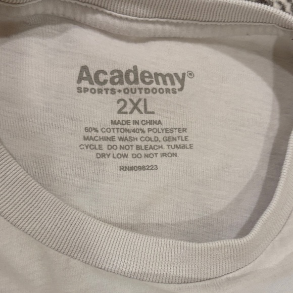 Academy White Oyster Graphic Tee - Picture 2 of 4